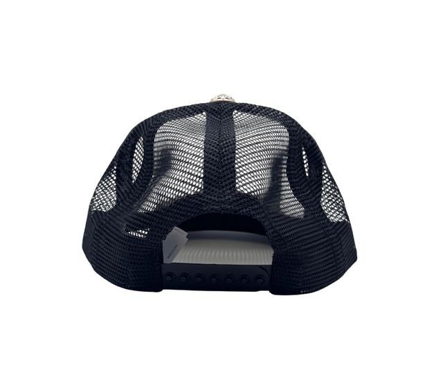 Chrome Hearts – Casquette Trucker Patch Noir & Blanc