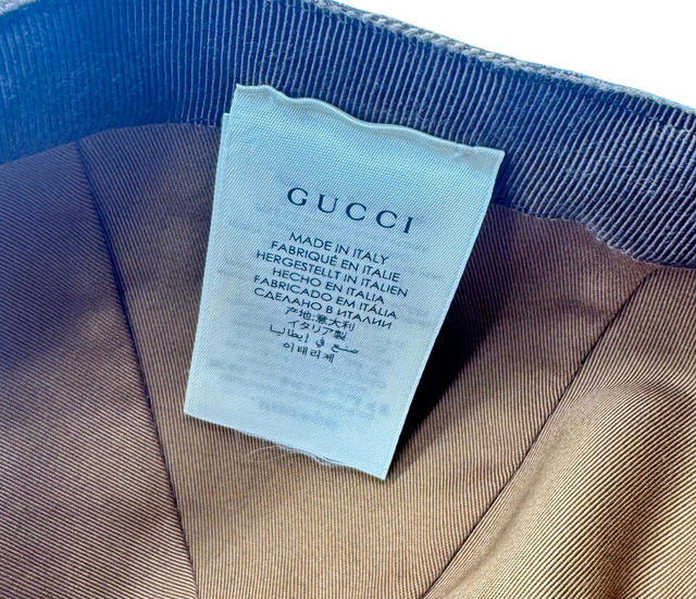 Gucci -  Casquette Monogramme Homme