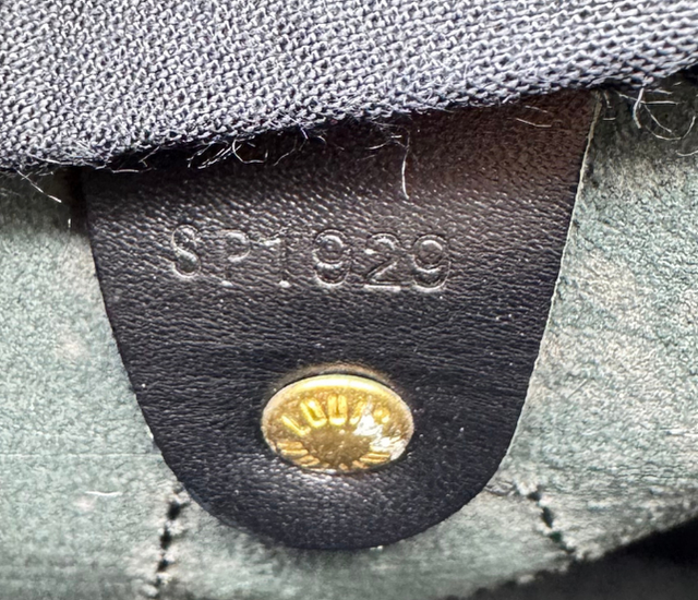 Louis Vuitton – Speedy 25 Épi Noir