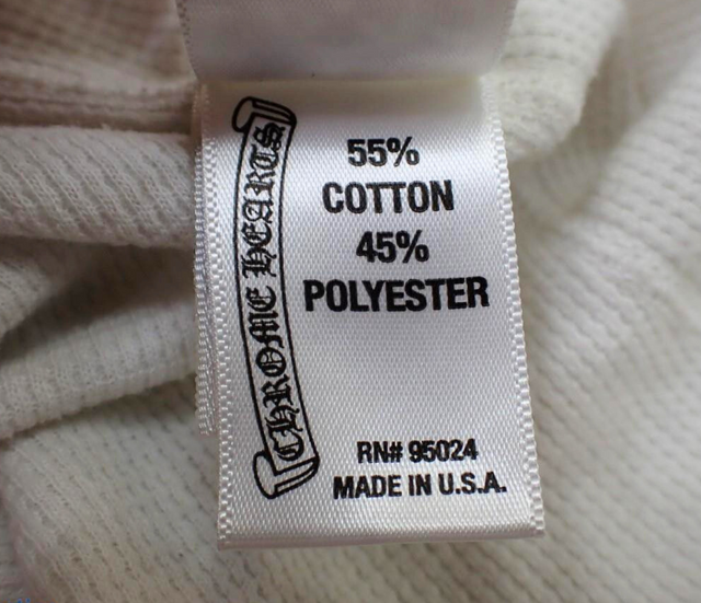 Chrome Hearts – Cut and Sewn Back CH Plus Print Thermal – Size S