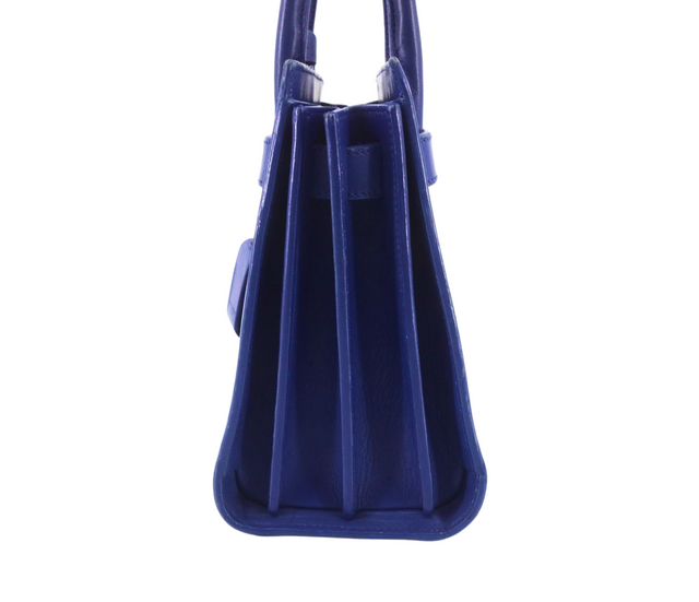 Saint Laurent – Sac de Jour Nano Bleu
