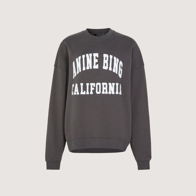 Sweatshirt Oversized Miles Felt Patch – Anine Bing