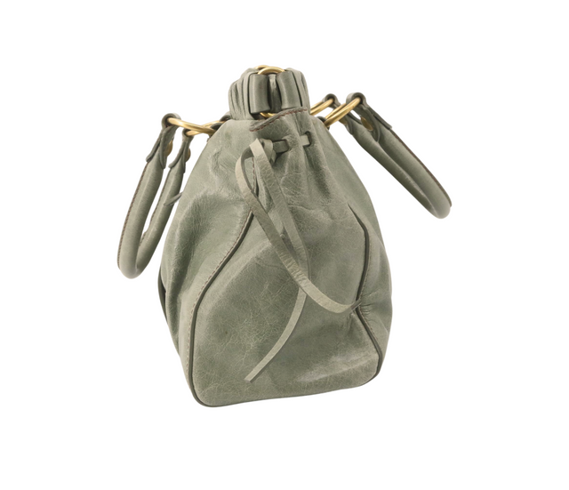 Miu Miu – Sac à main en cuir Vitello