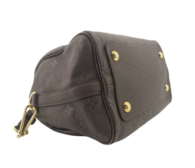 Louis Vuitton Speedy 25 Bandoulière – Cuir Monogram Empreinte Marron