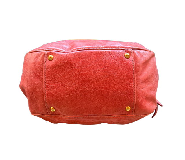 Miu Miu – Sac à main en cuir rose