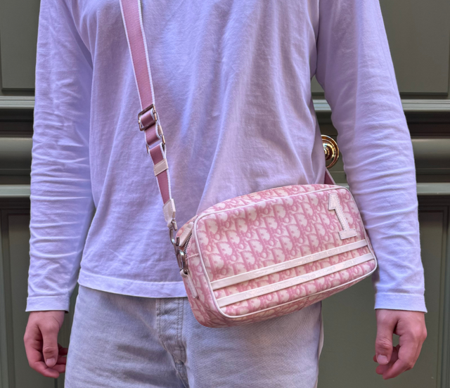Christian Dior Trotter Pink – Sacoche Bandoulière