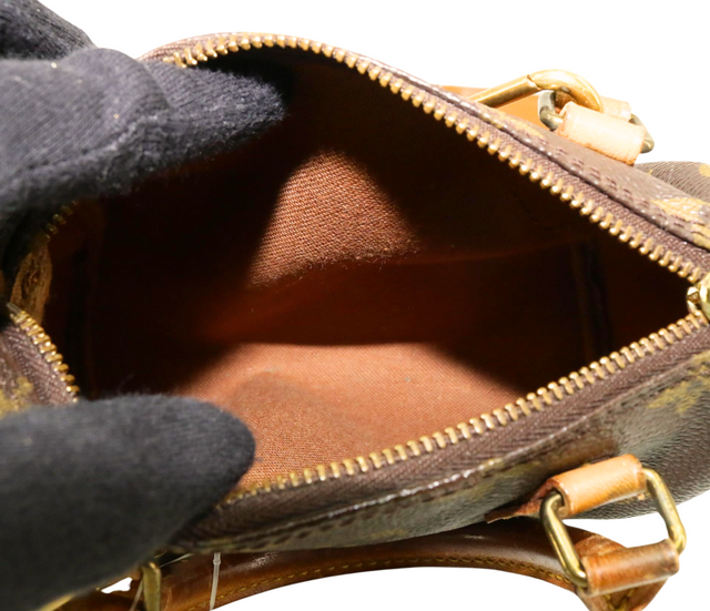 Louis Vuitton – Speedy Nano Monogram – Bandoulière toile