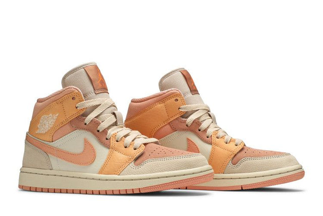 Air Jordan 1 Mid Apricot Orange