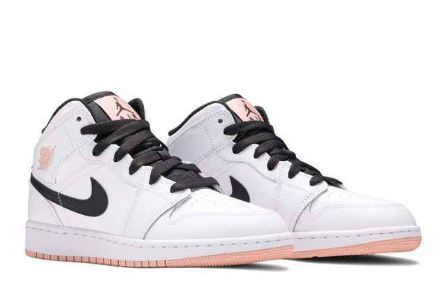 Air Jordan 1 Mid White Arctic Orange