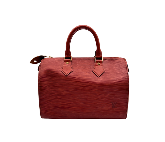 Louis Vuitton – Speedy 25 Épi Castanho