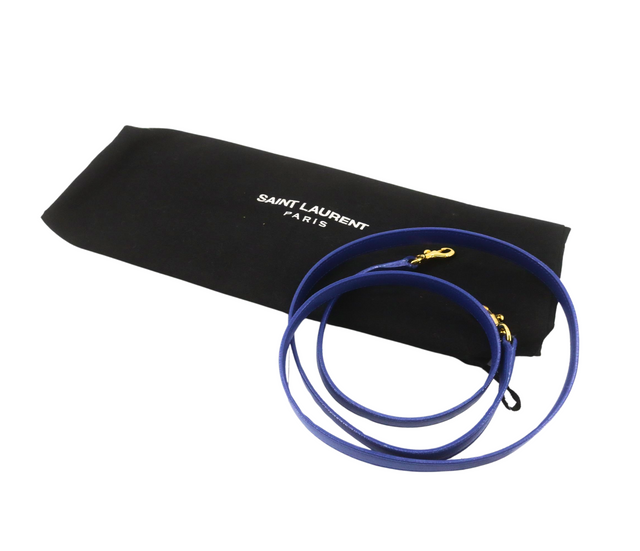 Saint Laurent – Sac de Jour Nano Bleu