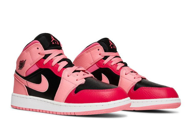 Air Jordan 1 Mid Coral Chalk Pink