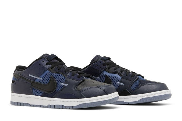 Nike Dunk Low Scrap Black Navy - DH7450-400