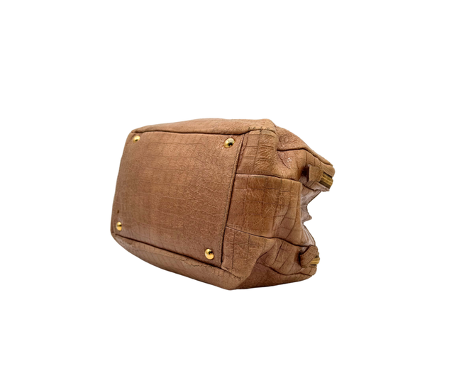 Miu Miu – Boston Cuir Effet Crocodile