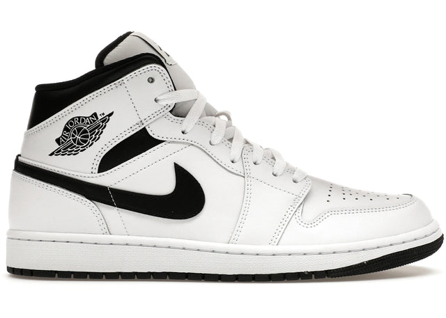 Air Jordan 1 Mid White Black