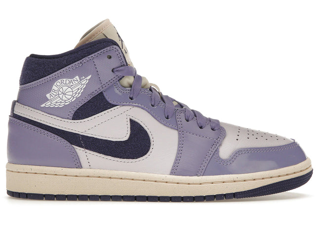 Air Jordan 1 Mid Purple Chenille