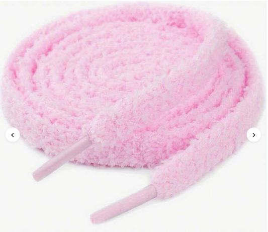 Kleine Fluffy-Schnürsenkel