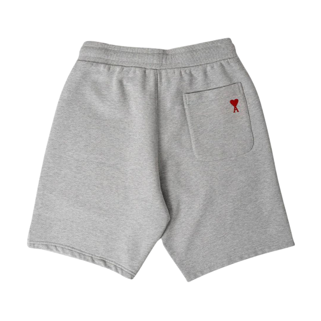 AMI Paris - Short Ami De Coeur Gris