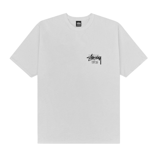 Stussy Tee Shirt Paris Grey
