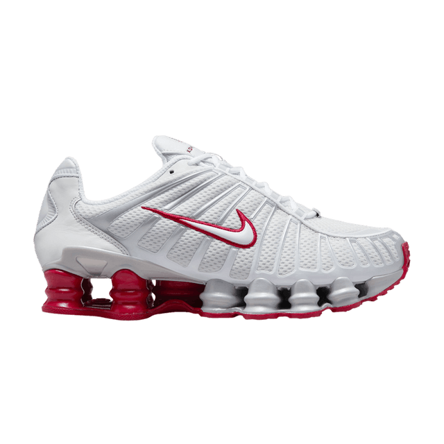 Nike Shox TL Platinum Tint Gym Red - FZ4344-001
