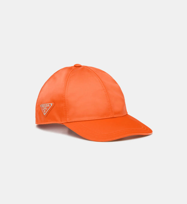 Casquette Prada en Re-Nylon - Orange (M)