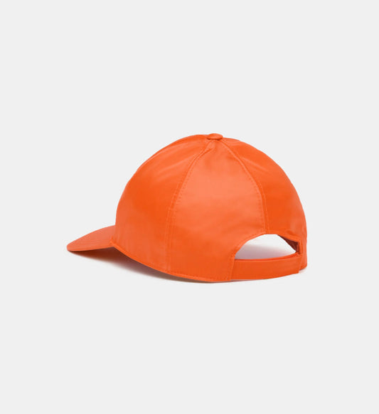 Gorra Prada de Re-Nylon - Naranja (M)