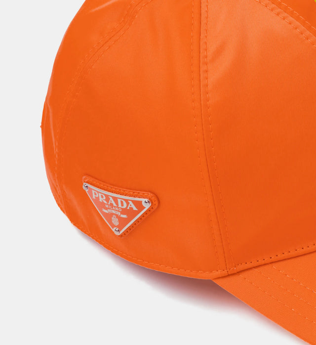 Casquette Prada en Re-Nylon - Orange (M)
