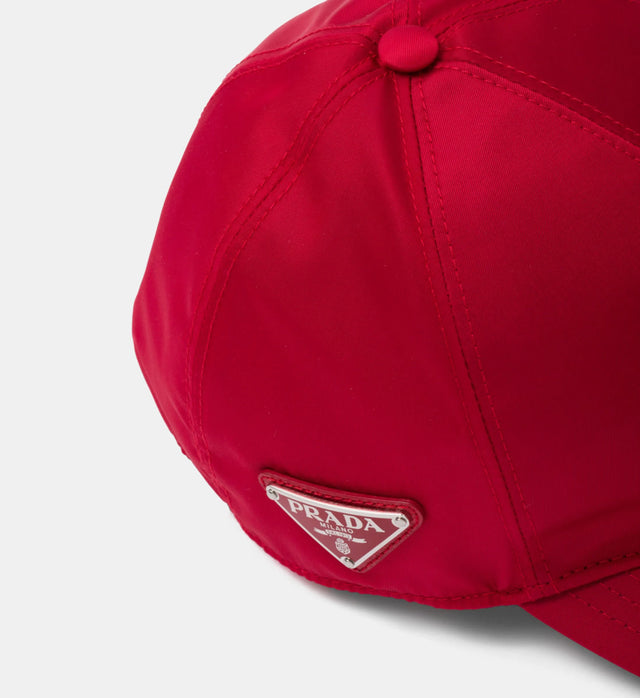 Casquette Prada en Re-Nylon - Vert (M)