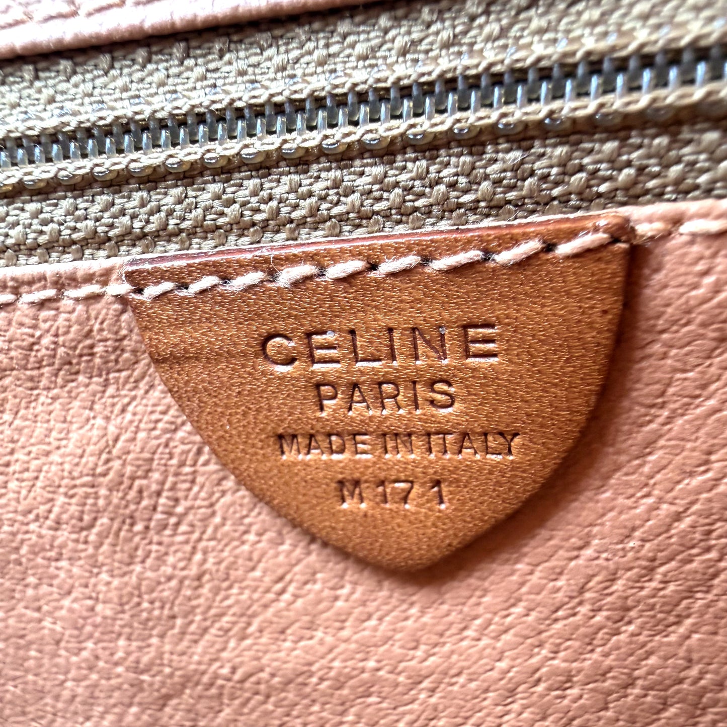 Céline Macadam Bandoulière Toile enduite - cachet Made in Italy