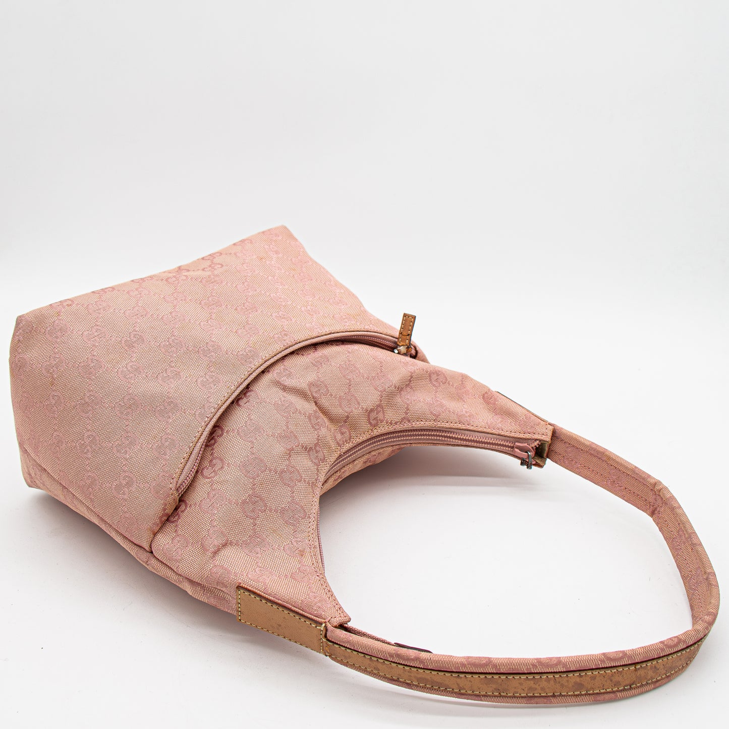 Gucci – Sac porté épaule GG Canvas Rose