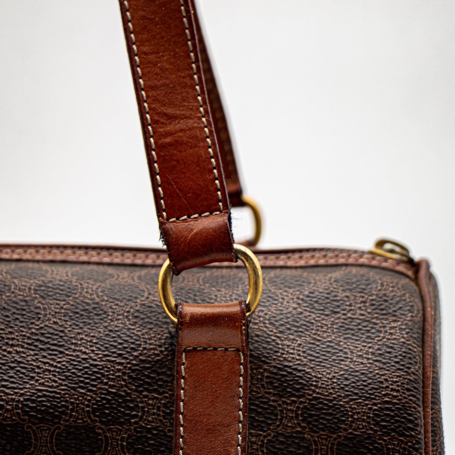 Céline – Sac bowling Macadam vintage