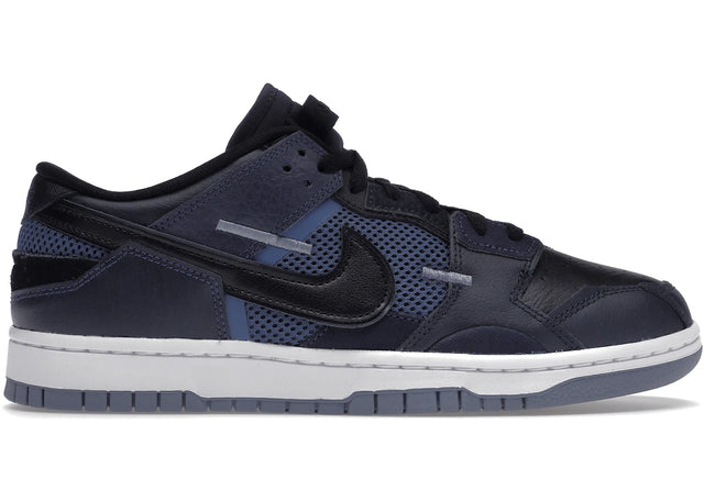 Nike Dunk Low Scrap Black Navy - DH7450-400