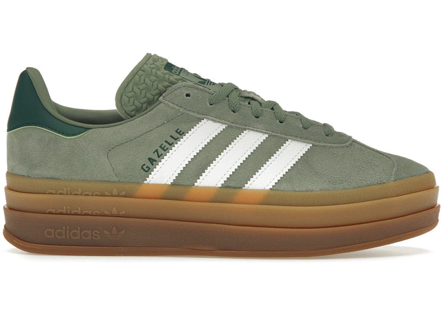 Adidas Gazelle Bold Silver Green