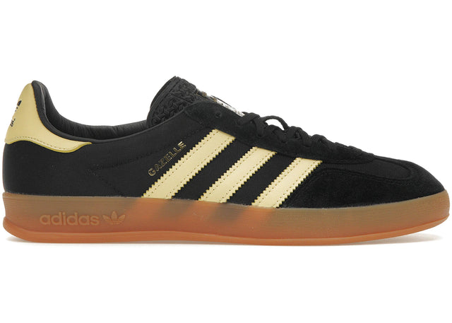 Adidas Gazelle Indoor Core Black Almost Yellow