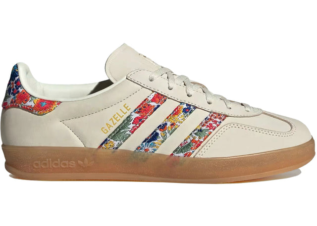 Adidas Gazelle Indoor Liberty London Floral Embroidery Stripes - JH7370