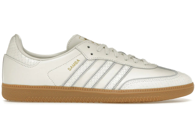 Adidas Samba Core White Snakeskin