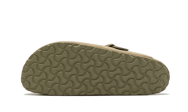 Birkenstock Boston Suede Leather Faded Khaki