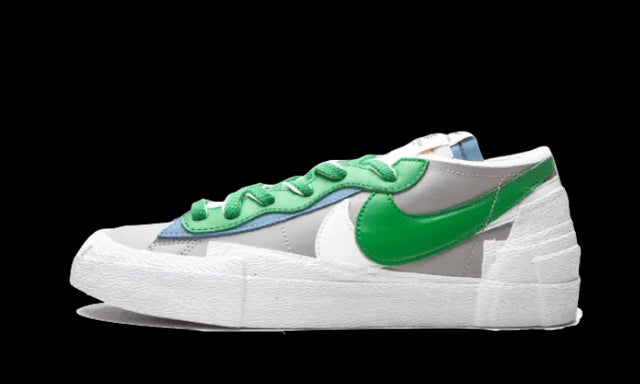 Nike Blazer Low Sacai Medium Grey Classic Green - DD1877-001