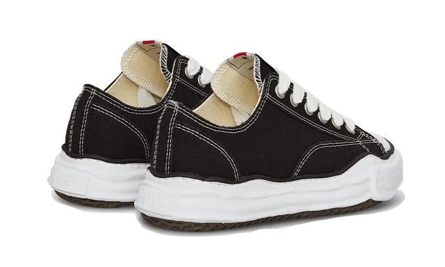 Maison Mihara Yasuhiro Peterson OG Sole Canvas Low Black