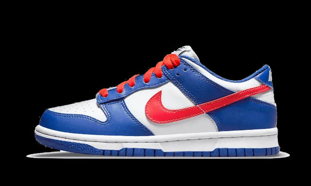 Nike Dunk Low White Royal Red - CW1590-104