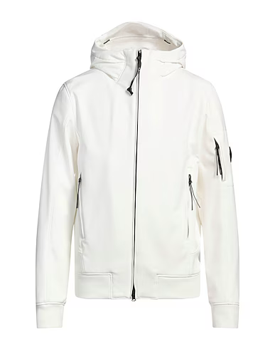 C.P Shell outerwear short jacket blanc