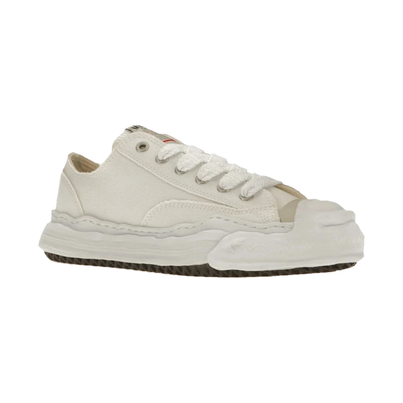 Maison Mihara Yasuhiro Hank OG Sole Canvas Low Branco