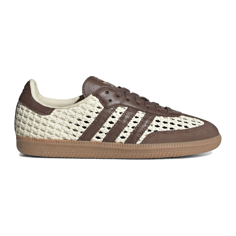 Adidas Samba OG Basketweave Cream White Earth Strata