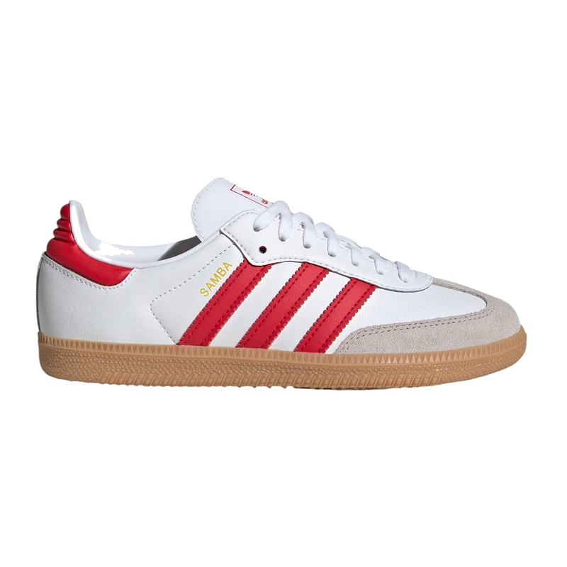 Adidas Samba OG Cloud White Better Scarlet Gum