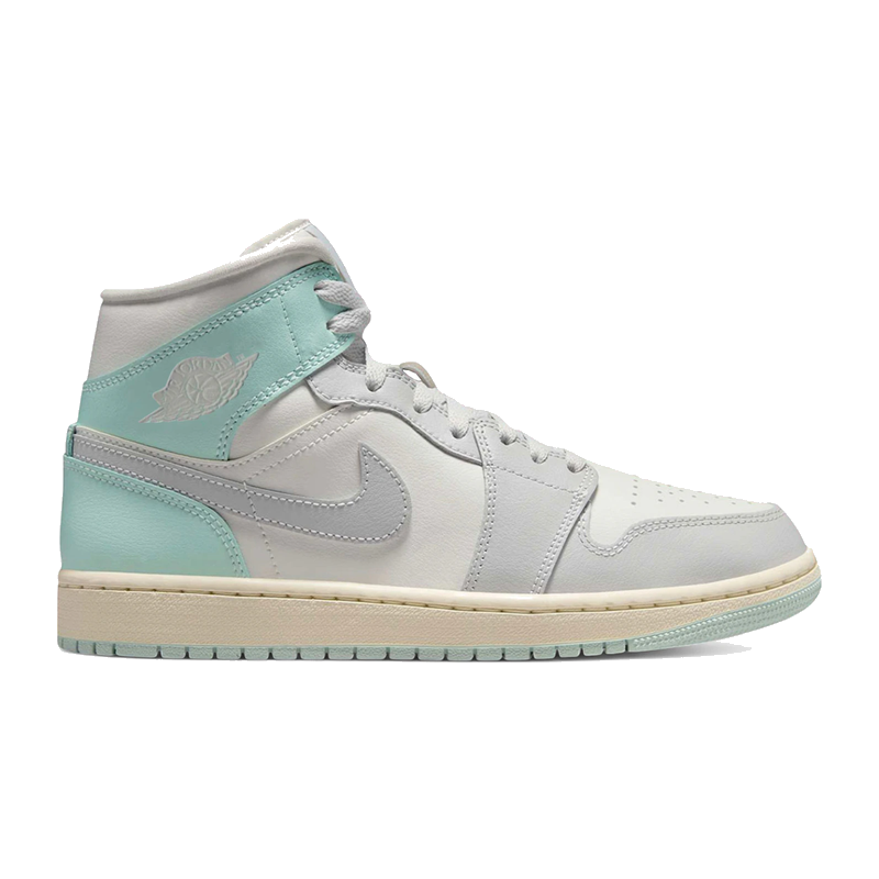 Air Jordan 1 Mid Football Grey Igloo