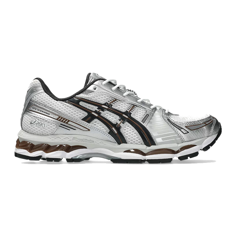 ASICS Gel-Kayano 12.1 White Graphite Grey Brown