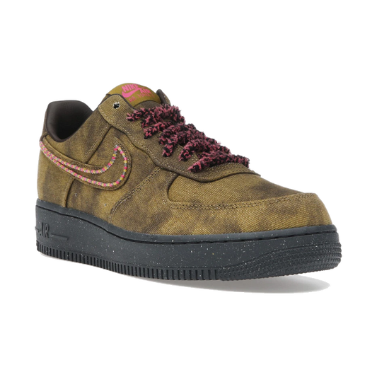 Nike Air Force 1 Low '07 QS Boucle Desert Moss Fierce Pink