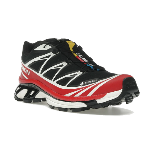 Salomon XT-6 Gore-Tex Black Flame Scarlet