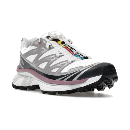 Salomon XT-6 White Black Dusky Orchid
