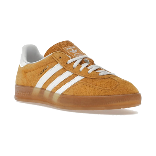 Adidas Gazelle Indoor Orange Peel White